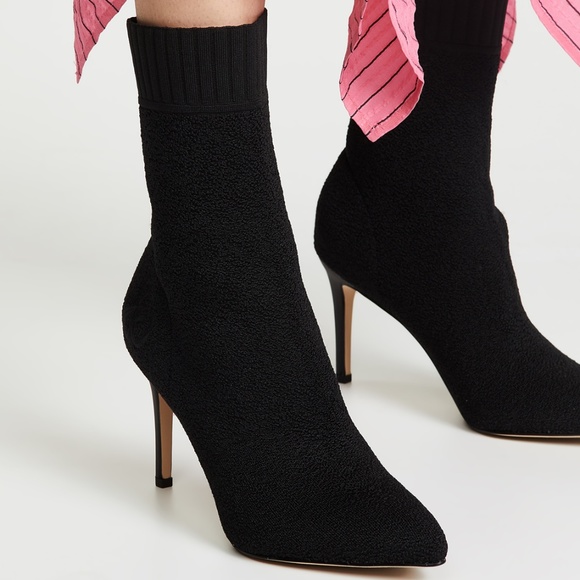 oksana pointed toe sock bootie